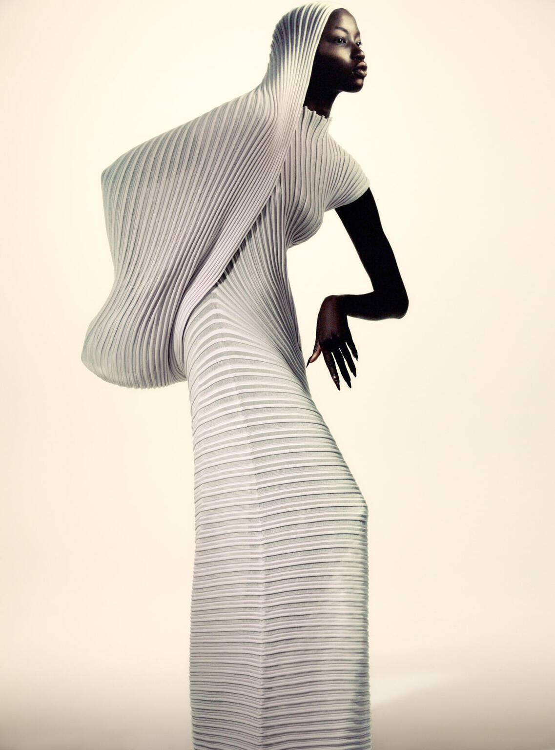Anok Yai — British Fashion Awards 2025 — Hair by Jawara