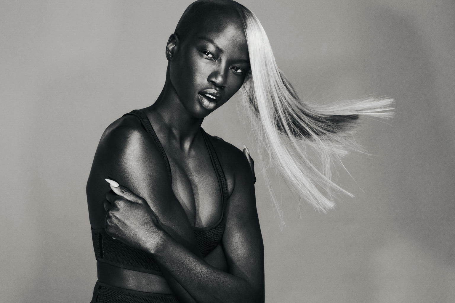 Anok Yai — British Fashion Awards 2025 — Hair by Jawara